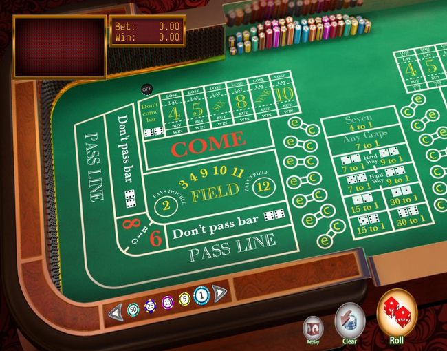 Grand Eagle Casino Craps Game